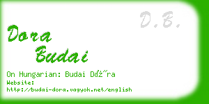 dora budai business card